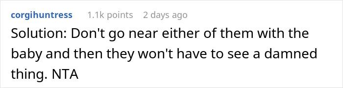 Woman Kisses Her Baby In Front Of MIL While She's Not Allowed To, Gets Asked To Stop But Refuses